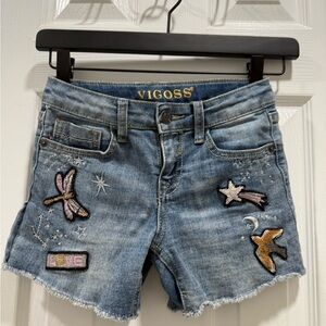 Vigoss Denim Shorts- Girls Size 8!!!